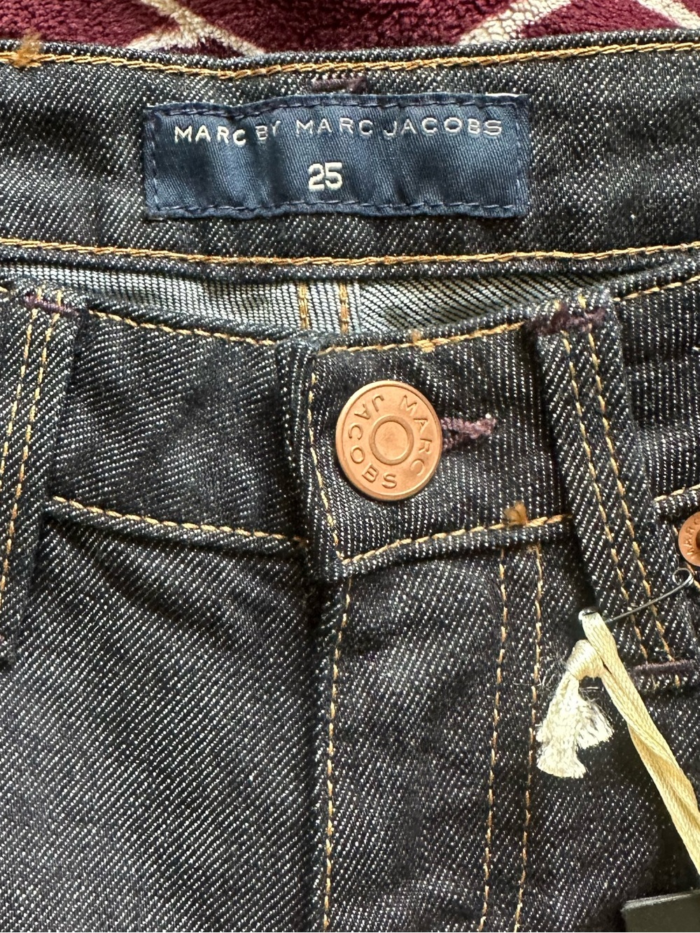 Marc by Marc Jacobs Dark Wash Bootcut Jeans - Blue - Picture 7 of 9